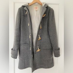 Brooks Brothers Hooded Wool Coat